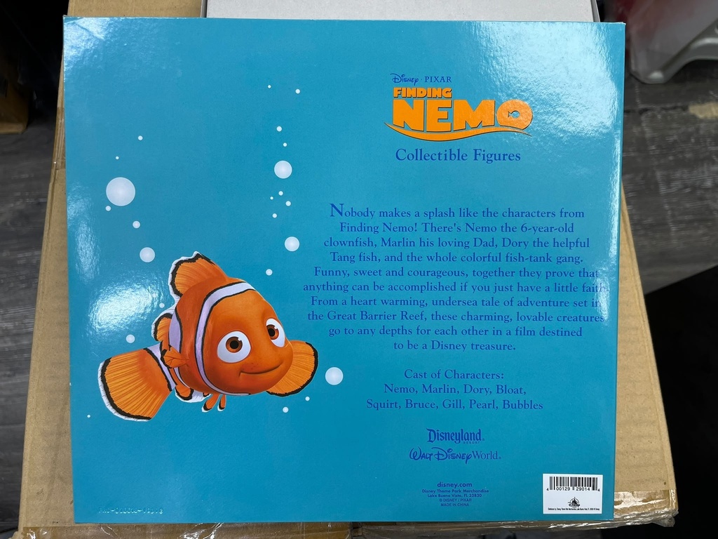 Disney Disney Parks Exclusive - Cake Topper Figures - Finding Nemo 海底奇兵