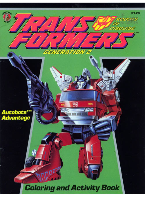 Transformers Autobots' Advantage | 填色冊
