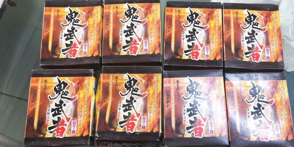 鬼武者 2006 Onimusha warlords 8 figures collection 1 set