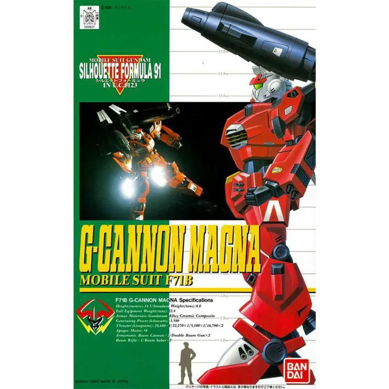 1/100 《機動戰士高達 F91》加農.馬納