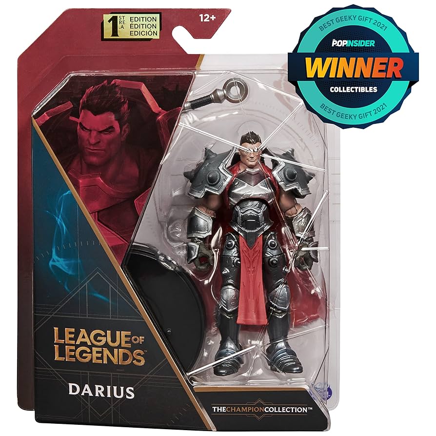 LEAGUE OF LEGENDS 4" FIGURE DARIUS 英雄聯盟 4" FIGURE 遠瑞斯。諾克薩斯之諾