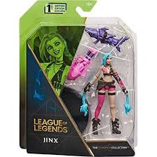LEAGUE OF LEGENDS 4" FIGURE JINX 英雄聯盟4" FIGURE 吉茵河絲．暴走重砲