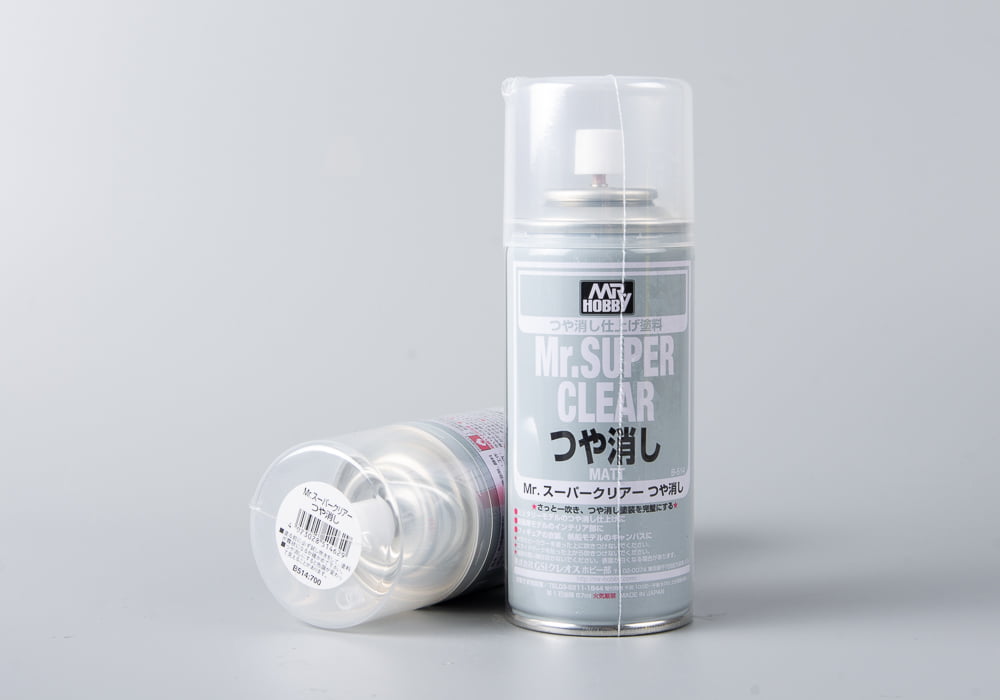 GSI Mr.Hobby B514 Mr.Super Clear Flat Top Coat Spray 170ml