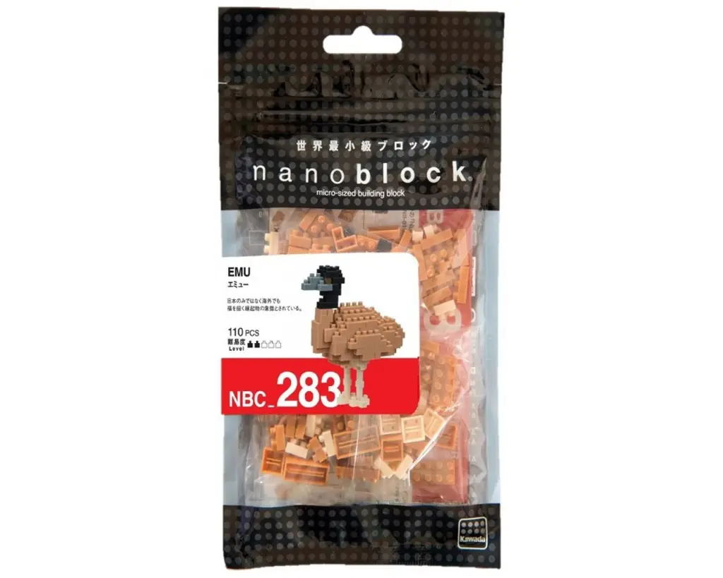Kawada NBC-283 nanoblock Emu