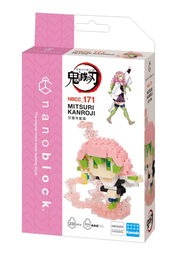 河田 NBCC-171 拼裝迷你積木 鬼滅之刃-甘露寺蜜璃
