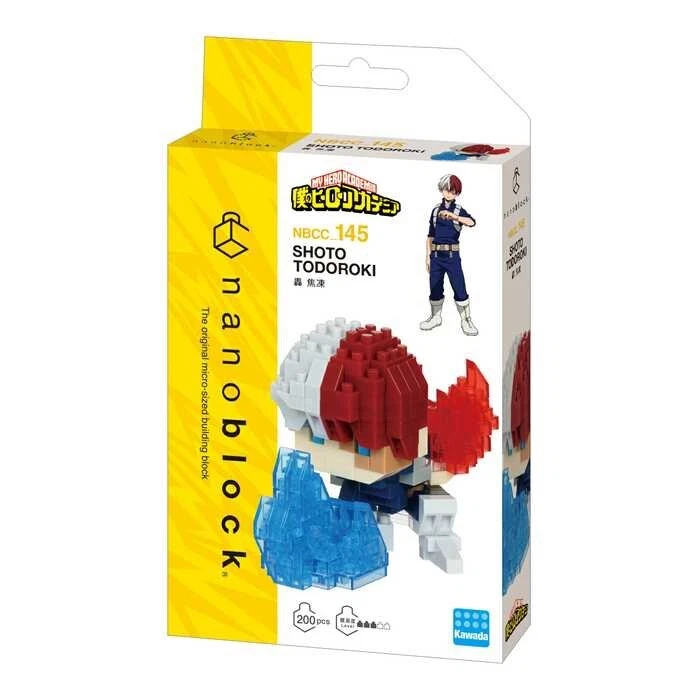 Kawada NBCC-145 nanoblock My Hero Academia Shoto Todoroki