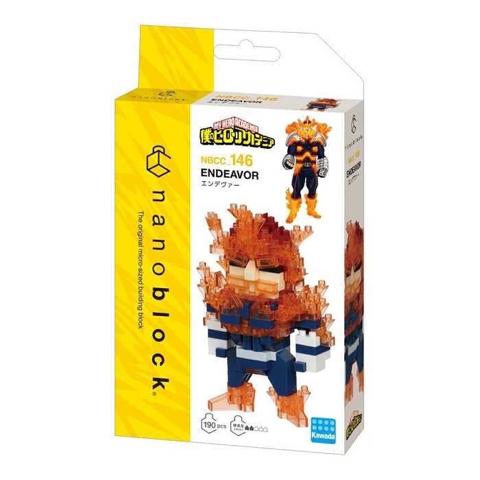 Kawada NBCC-146 nanoblock My Hero Academia Endeavor