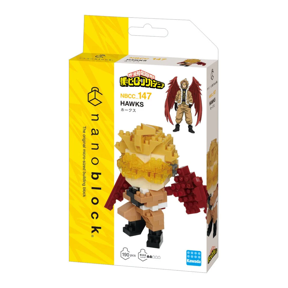 Kawada NBCC-147 nanoblock My Hero Academia Hawks