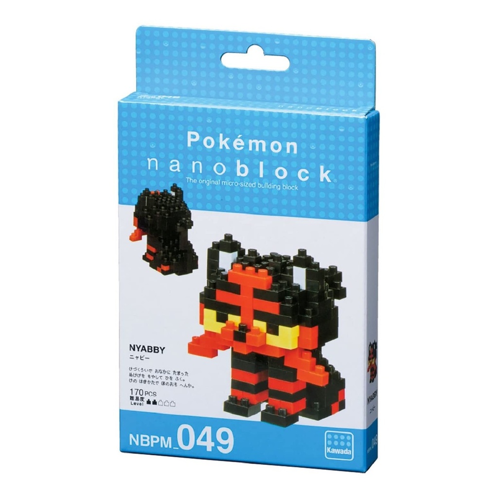 Kawada NBPM-049 nanoblock Pokemon Nyabby