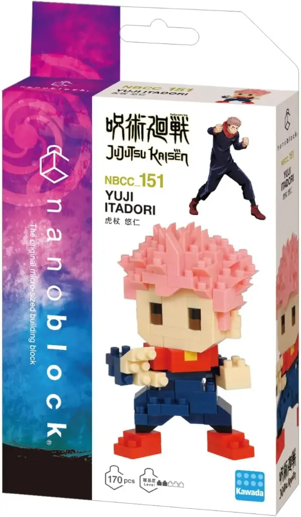 Kawada NBCC-153 nanoblock Jujutsu Kaisen Yuji Itadori