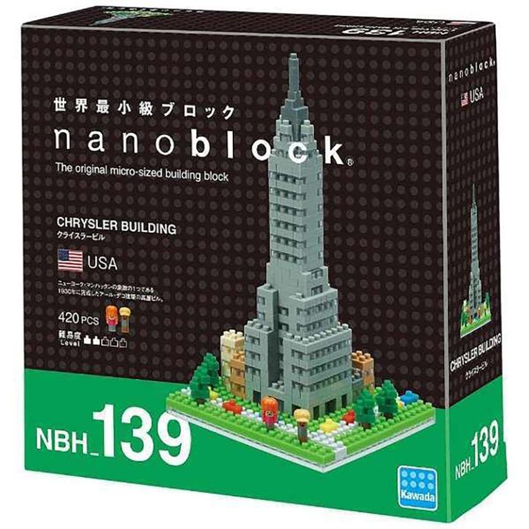 Kawada NBH-139 nanoblock Chrysler Building