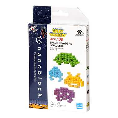 Kawada NBCC-108 nanoblock SPACE INVADERS - INVADERS 
