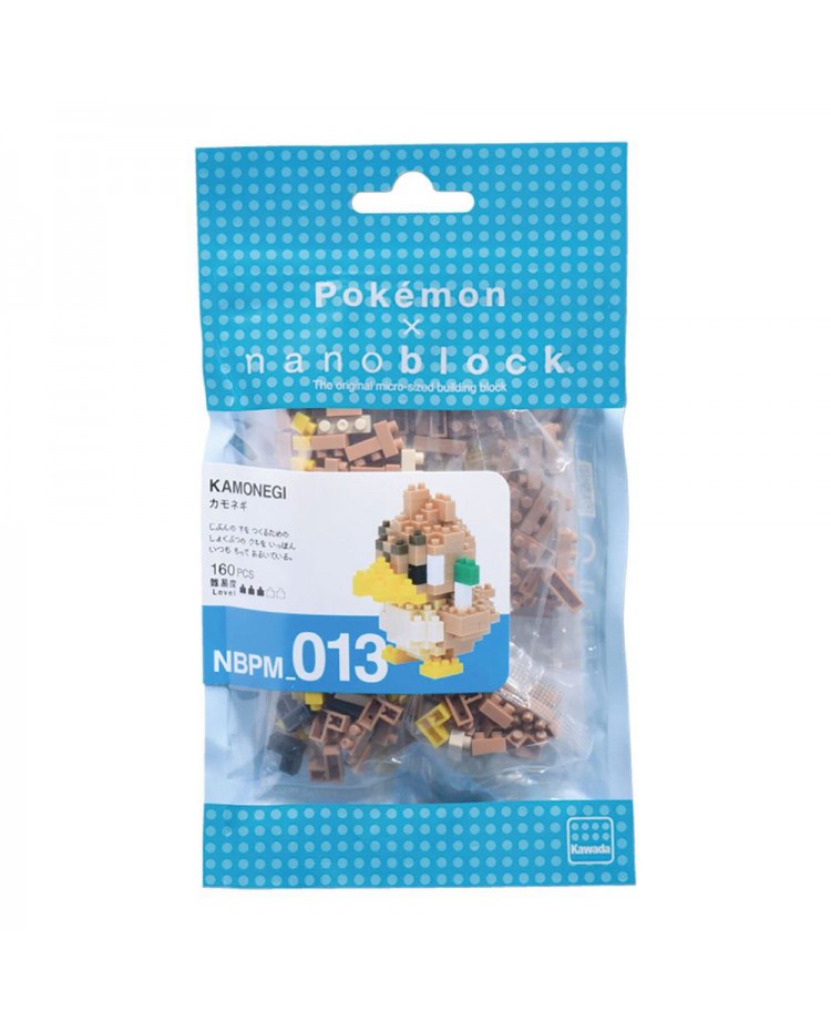 河田 NBPM-013 拼裝迷你積木 寶可夢 大蔥鴨