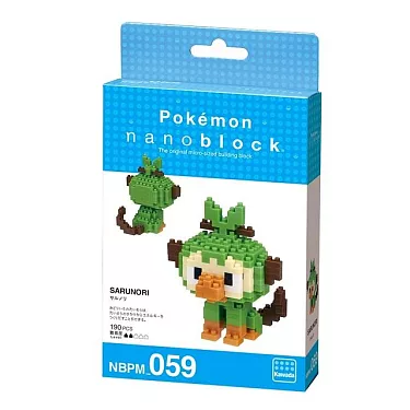 Kawada NBPM-059 nanoblock Pokemon Sarunori