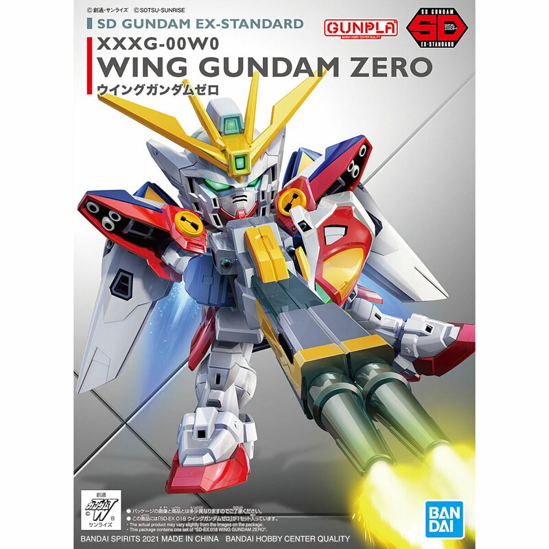SD GUNDAM EX-STANDARD 018 WING GUNDAM ZERO