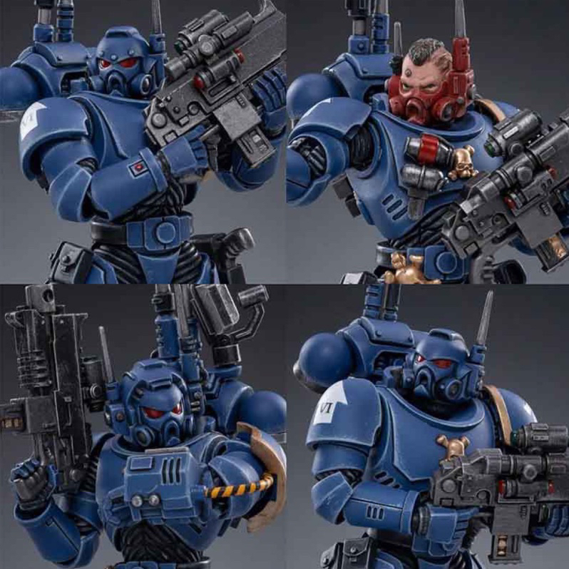 JOYTOY 1/18 戰鎚 40000 極限戰士滲透者 單盒裝默認規格 