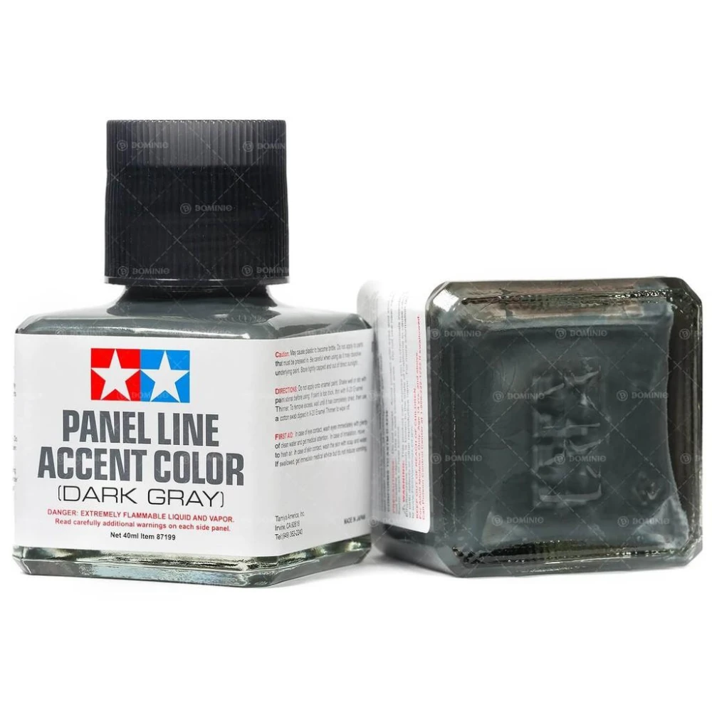 Tamiya 87199 Panel Line Accent Color Dark Gray 40ml