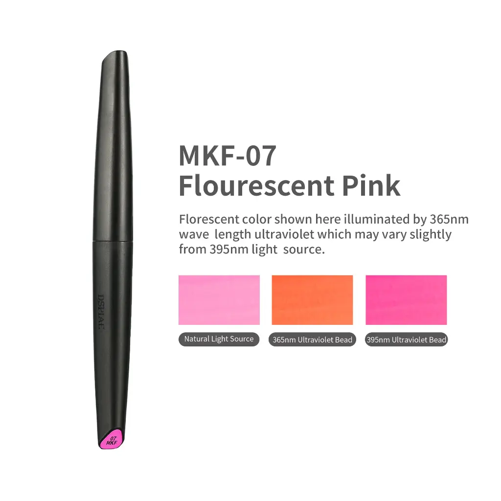 DSPIAE MKF-07 Acrylic Paint Marker - Flourescent Pink 