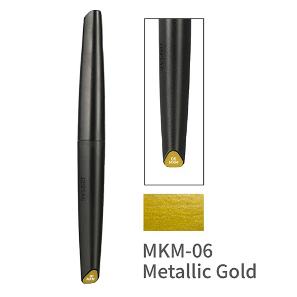 DSPIAE MKM-06 Acrylic Paint Marker - Metallic Yellow 