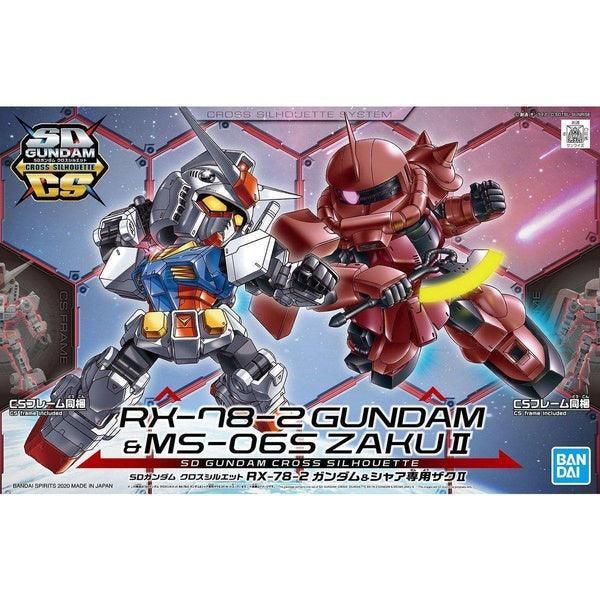 SDCS SET-02 RX-78-2 GUNDAM & MS-06S ZAKU II