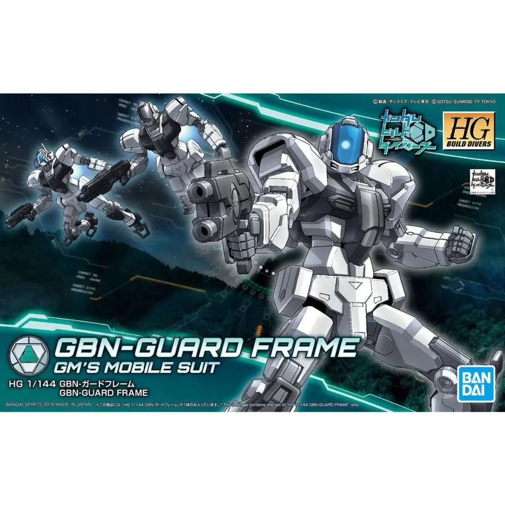 HGBD 1/144 GBN 警衛機