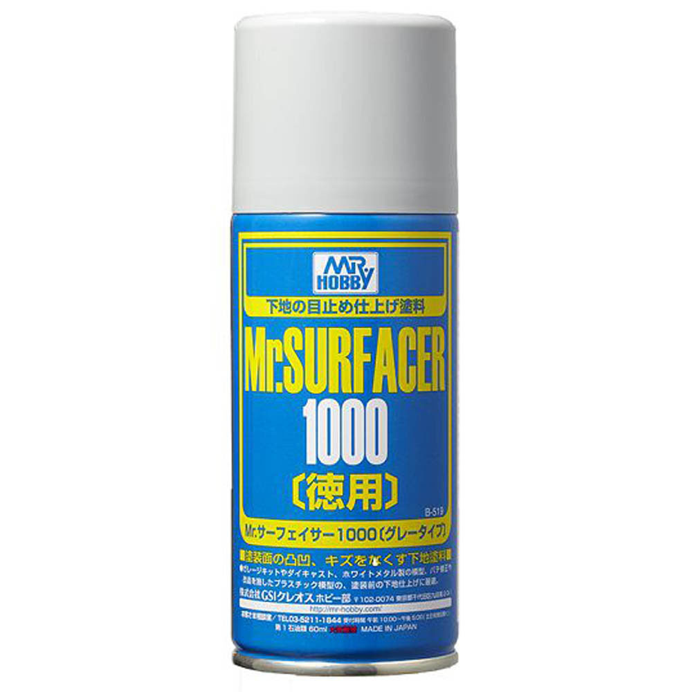 GSI Mr Hobby Mr. B-519 Surfacer 1000 170ml Spray