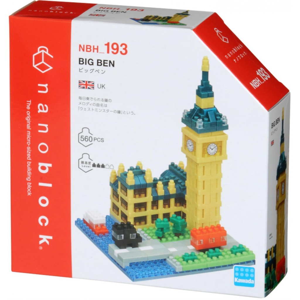 Kawada NBH-193 nanoblock Big Ben