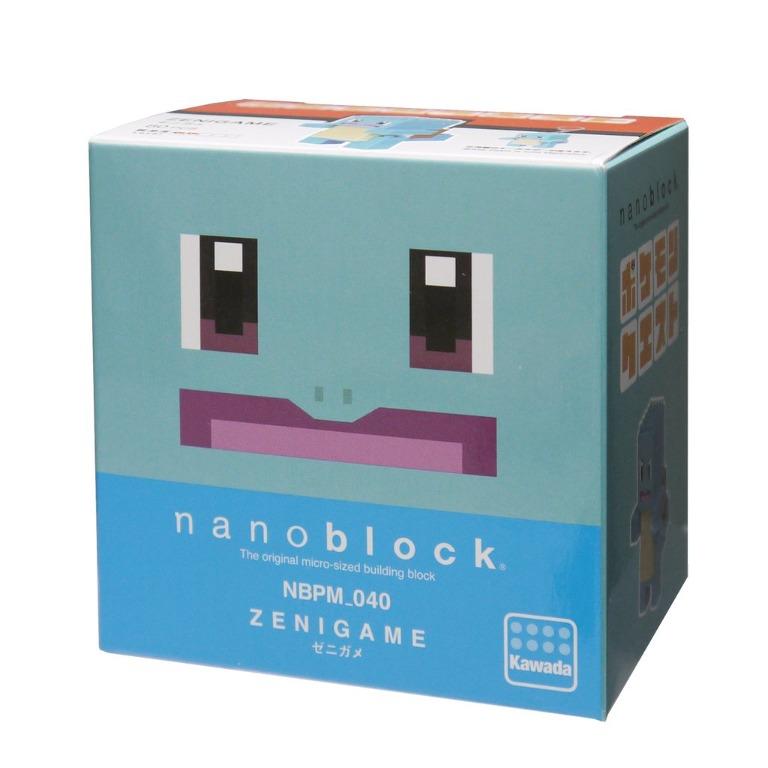 Kawada NBPM-040 Pokemon Quest Squirtle 80pcs (48mm x 32mm x 40mm)