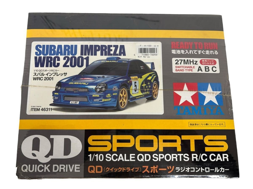 Tamiya Subaru Impreza WRC 2001 QDS