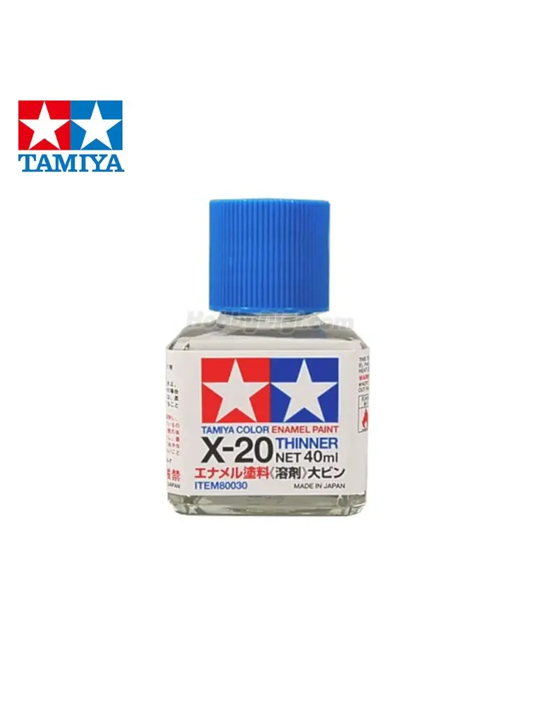 Tamiya 80030 Color Enamel Paint X-20 Thinner 40ml