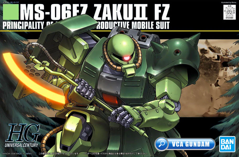 HGUC 1/144 #087 MS-06FZ ZAKU II FZ 渣古