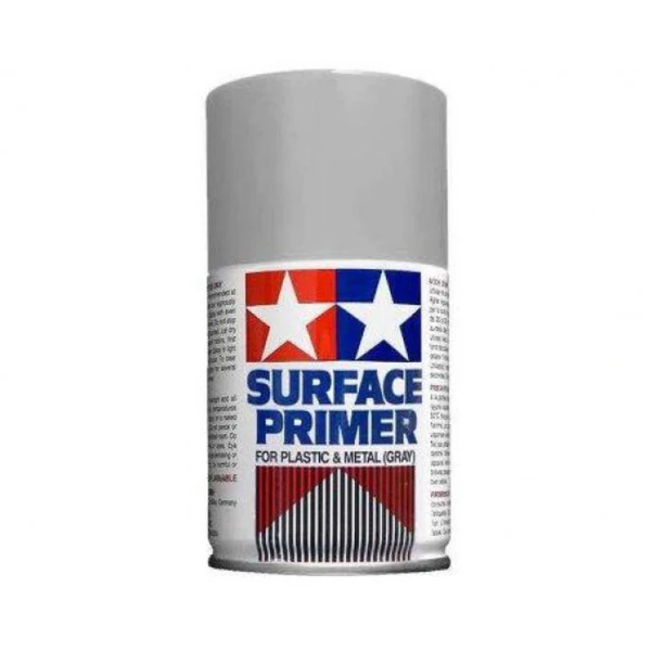 TAMIYA 87026 Tamiya Surface Primer Plastic & Metal Grey 