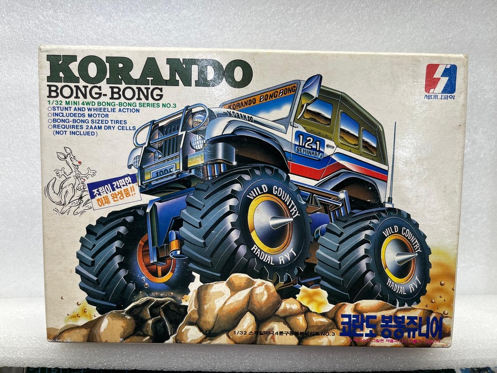 Seminar 韓國 塞米納科學 韓國版 1/32 Mini 4WD KORANDO BONG-BONG
