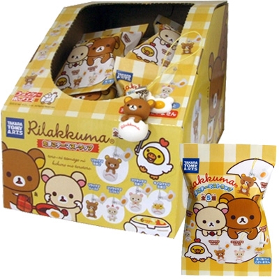 Takara Tomy Arts Rilakkuma Egg Theme Strap [BOX]