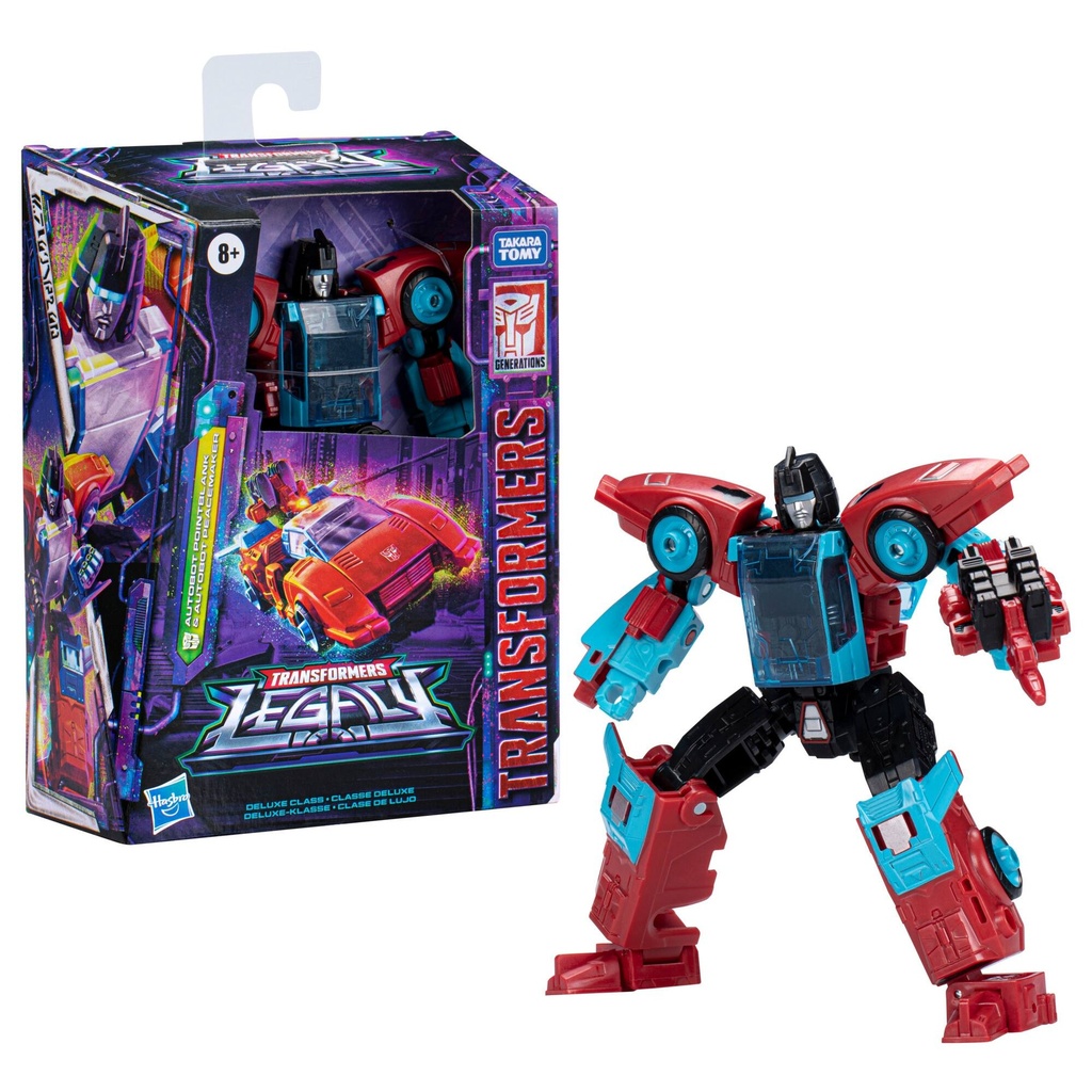 Transformers Generations Legacy Deluxe Class Wave 3 - Pointblank & Peacemaker