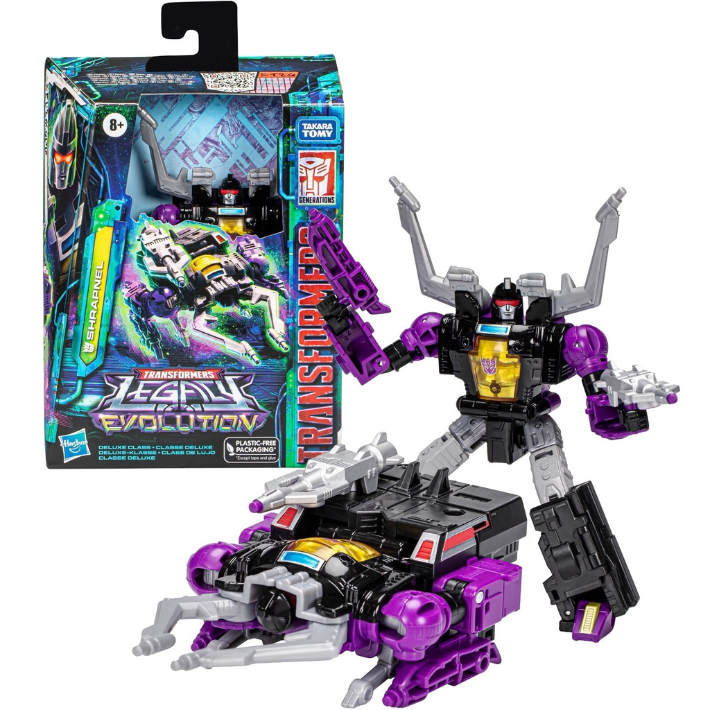 Transformers Toys Legacy Evolution Deluxe Shrapnel
