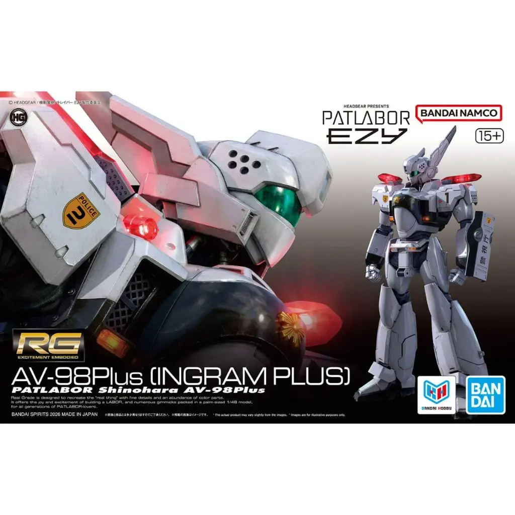 RG 1/48 AV-98Plus 英格倫改（Ingram Plus）《機動警察EZY》