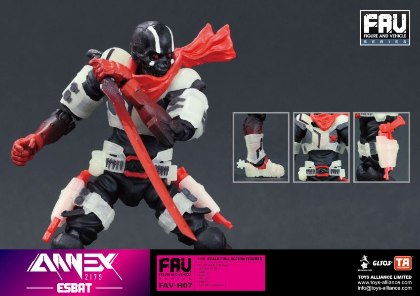 Toys Alliance 1/18 酸雨戰爭 FAV-H07 ANNEX2179 月魔 