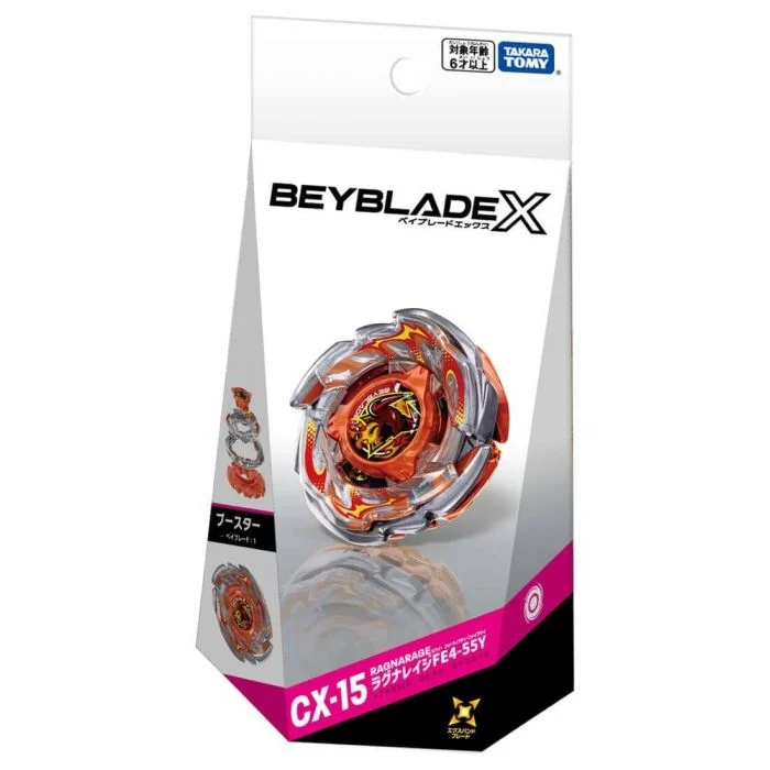Takara Tomy Beyblade X - CX-15 Starter Ragna Rage FE4-55Y