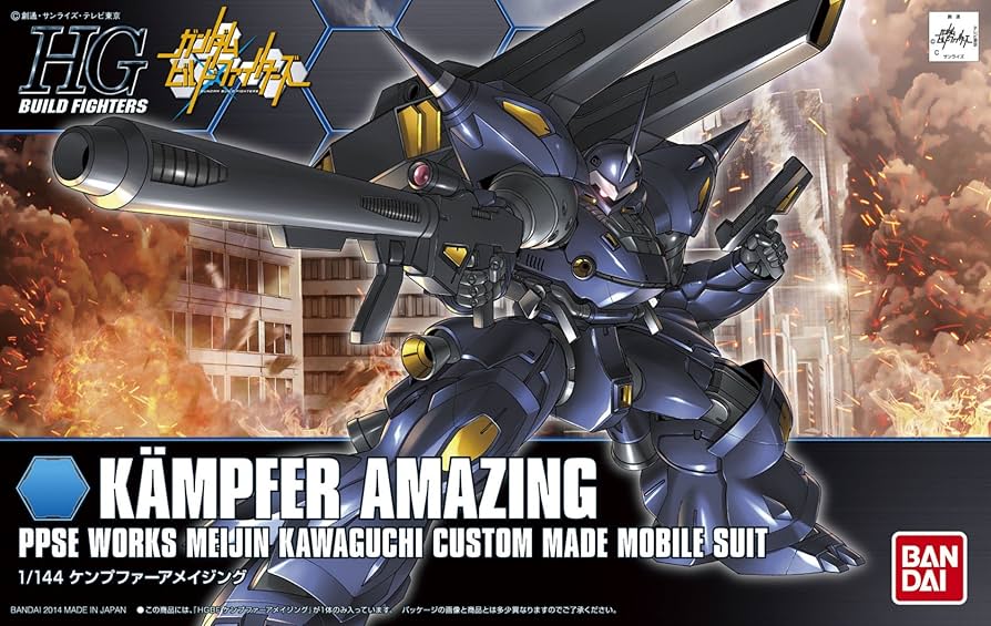  HGBF 1/144 Gundam Build Fighters Kampfer Amazing