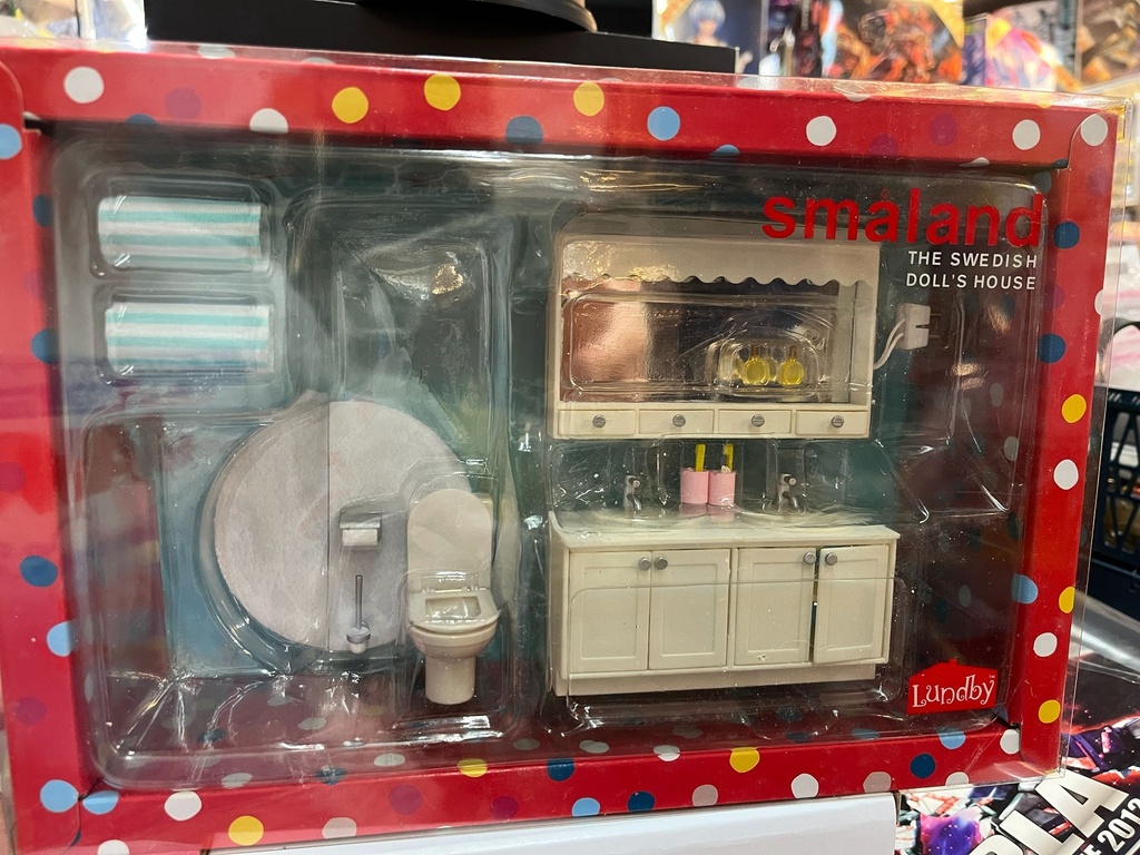 Lundby Smaland Furniture Small Land Classic Bathroom Set