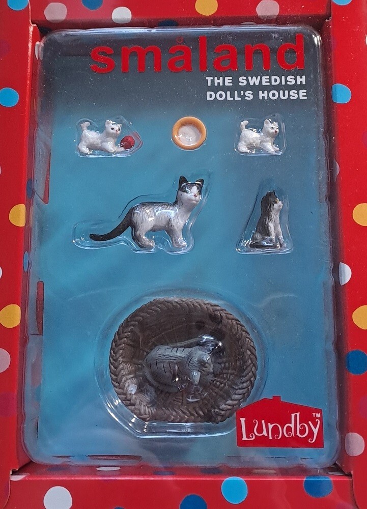 Lundby Smaland Cat Family