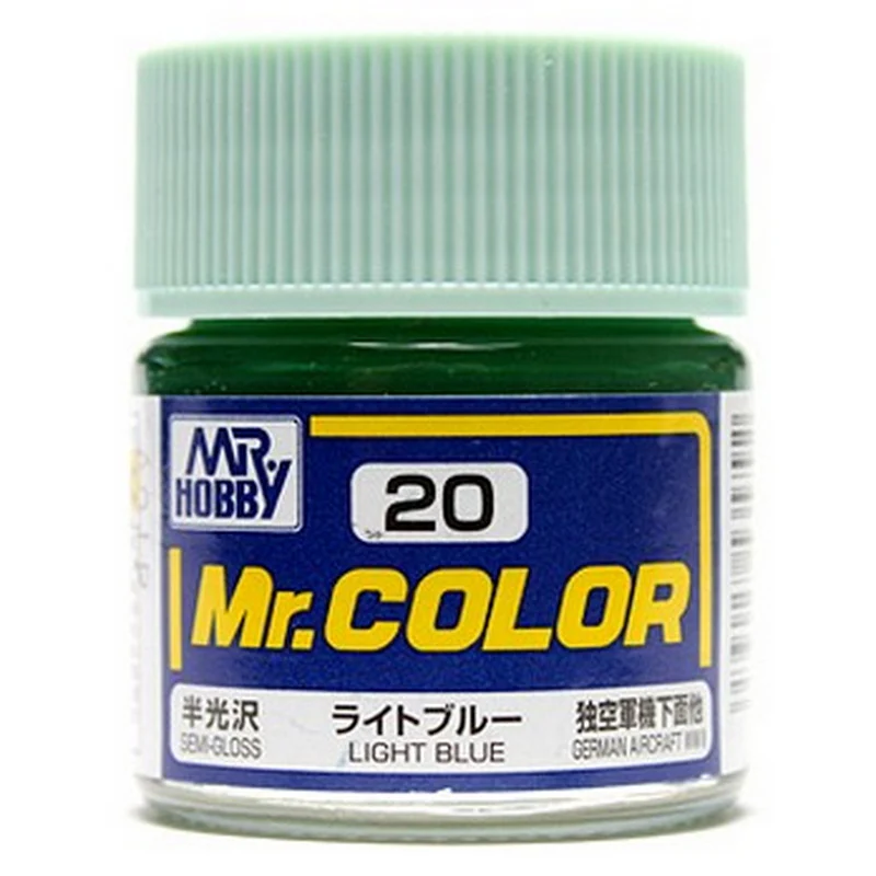 GSI Mr.Hobby Mr.Color C20 Light Blue Semi-Gloss 10ml