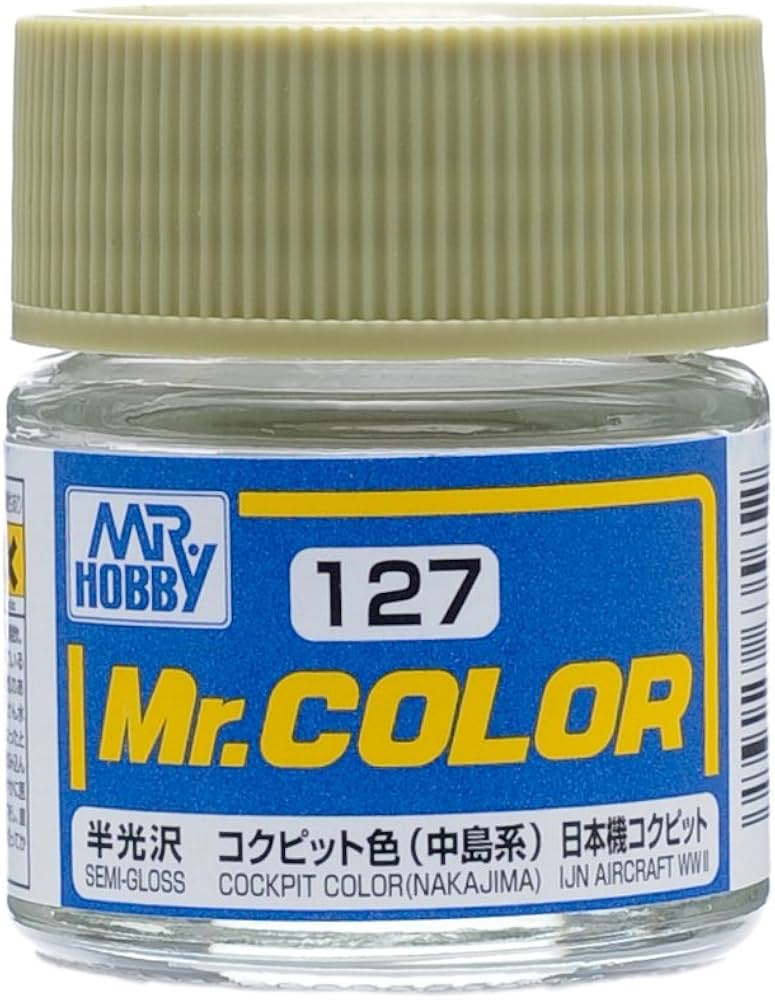 GSI Mr.Hobby Mr.Color C127 Cockpit Color (Nakajima) Semi-Gloss 10ml