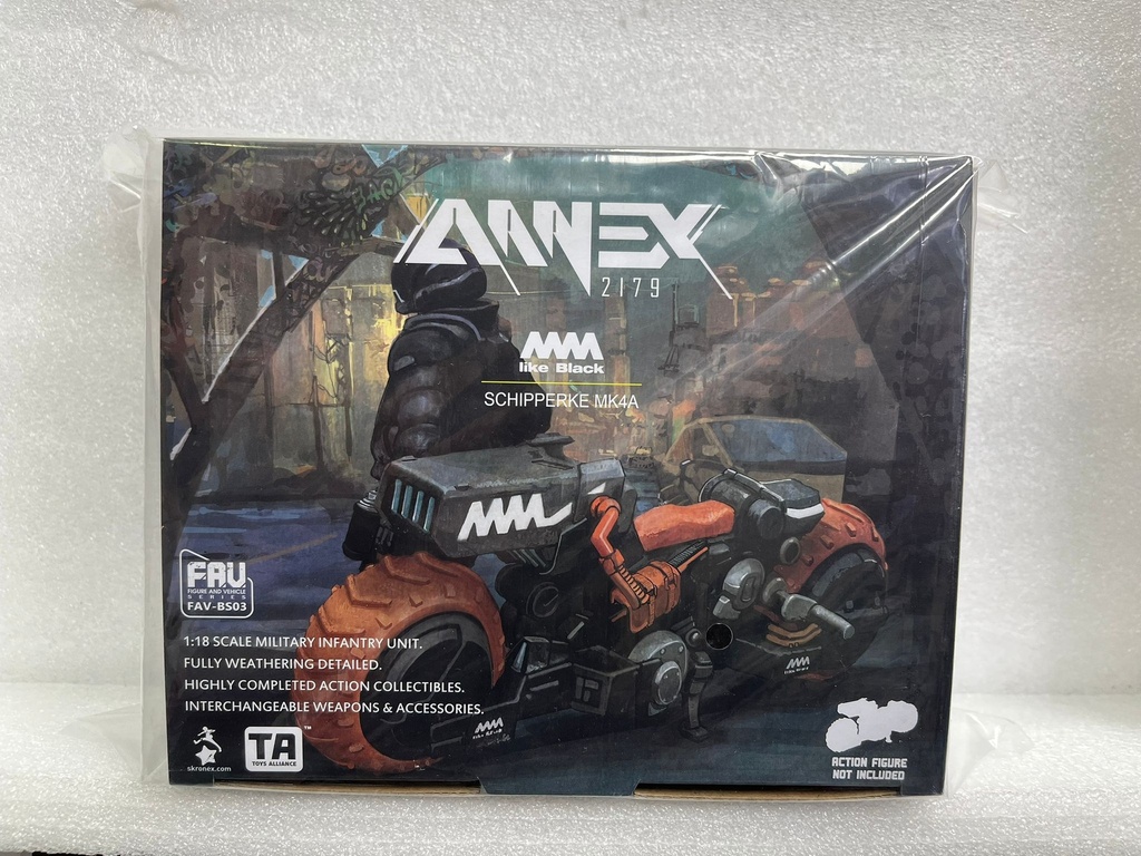 ACID RAIN x AAAA like Black x ANNEX 2179 FAV-BS03 1/18 Schipperke MK4A
