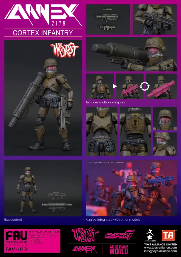 ACID RAIN TOYS ALLIANCE ANNEX - FAV-H13 Cortex Infantry