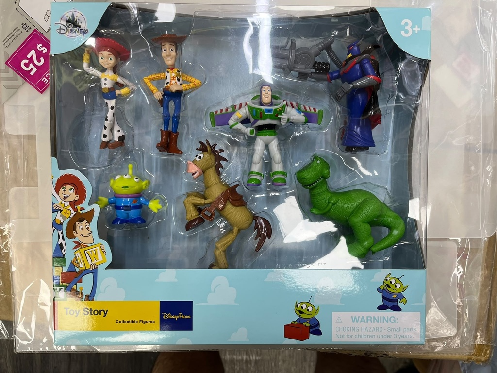 Disney Parks Exclusive Toy Story 7 Piece Figure Set Playset 迪士尼 反斗奇兵 人物 公仔 套裝