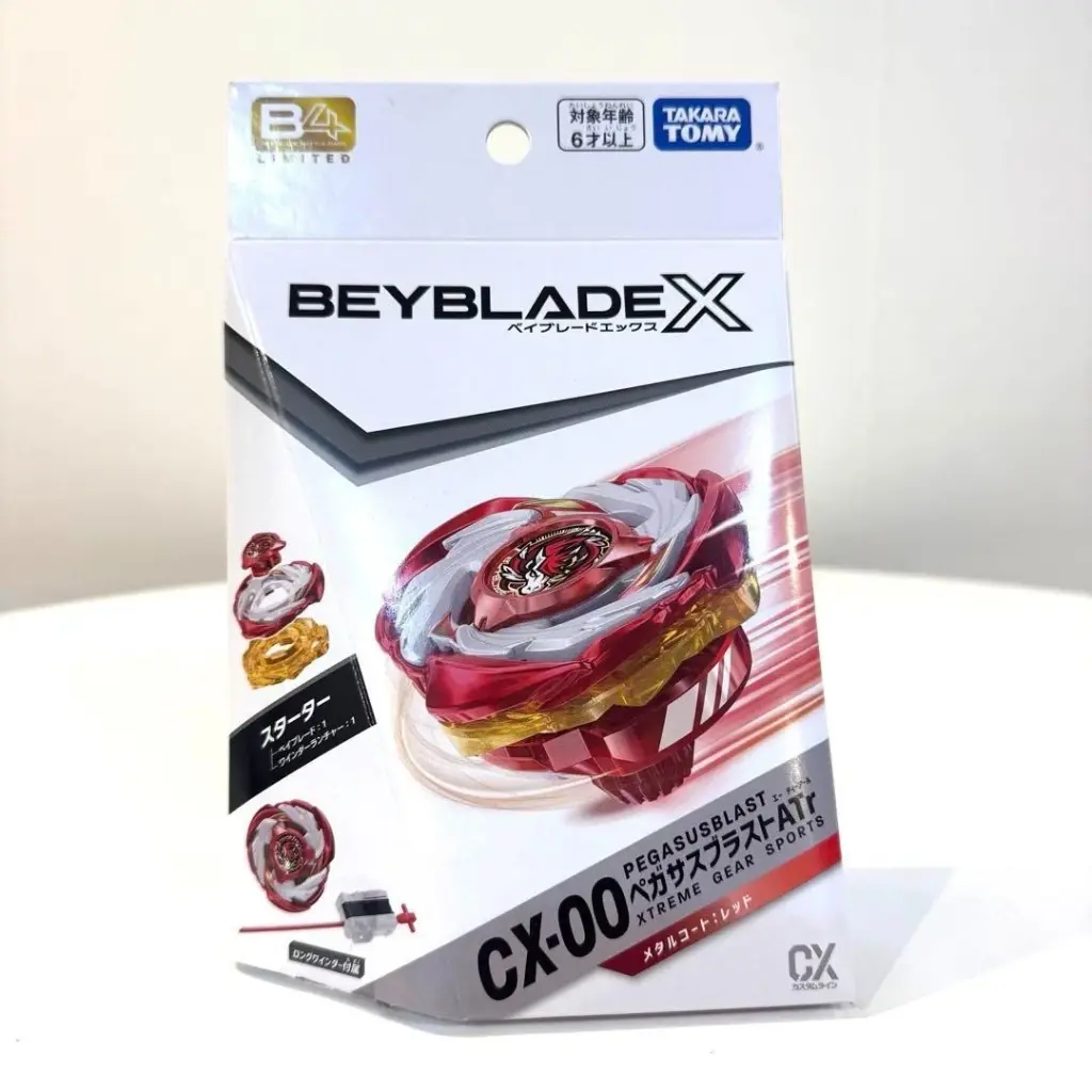 Takara Tomy - 爆旋陀螺 - CX-00 天馬爆擊 焰紅版 B4限定