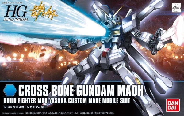 HGBF 1/144 CROSSBONE GUNDAM MAOH