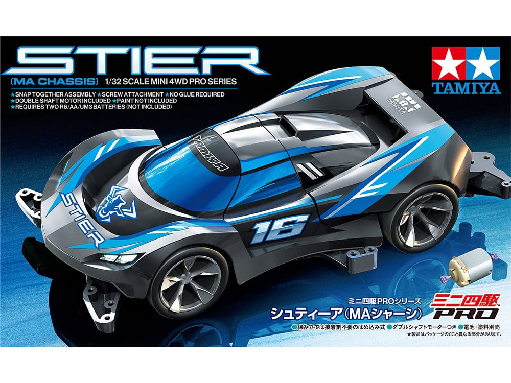 Tamiya 19434 1/32 Mini 4WD Stier (MA Chassis)